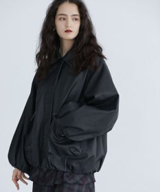 Green Parks ■ＥＳＣＡＲ　フェイクレザーバルーンブルゾン