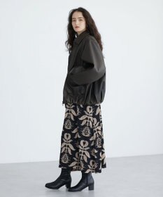 Green Parks ■ＥＳＣＡＲ　フェイクレザーバルーンブルゾン