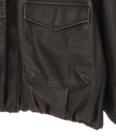 Green Parks ■ＥＳＣＡＲ　フェイクレザーバルーンブルゾン