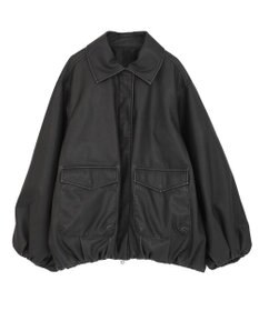 Green Parks ■ＥＳＣＡＲ　フェイクレザーバルーンブルゾン