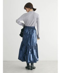 Green Parks ・ＥＬＥＮＣＡＲＥ　ＤＵＥ　メタリックティアードスカート