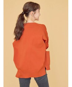 AMERICAN HOLIC エコカルットクルーネックカーディガン