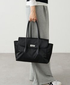 russet 《@__serako.r__企画》クラウズナイロンフラップトートバッグ(CE-1690)