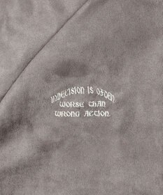 WEGO フェイクスウェードライントラックジャケット