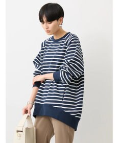 AMERICAN HOLIC バックＺＩＰロゴ刺繍ポンチチュニック