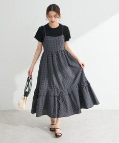 Green Parks ・ＥＬＥＮＣＡＲＥ　ＤＵＥ　ギンガムキャミワンピース