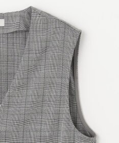 ANY 【2WAY・洗える】Vネック ジレワンピース