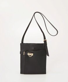 TOPKAPI 【TREASURE TOPKAPI】ベルトデザイン レザー フラット ショルダーバッグ