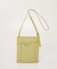 TOPKAPI 【TREASURE TOPKAPI】ベルトデザイン レザー フラット ショルダーバッグ