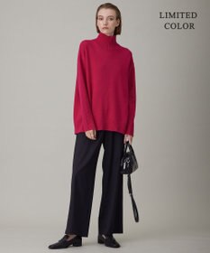 ICB 【新色追加・WEB限定カラーあり】 ソフトカシミヤミックス ハイネックニット