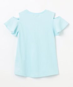 ANY KIDS 接触冷感 しろくま オフショルダー Tシャツ