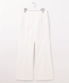 自由区 【接触冷感・UVカット・吸水速乾・洗える】シェルタリングオックスストレート パンツ