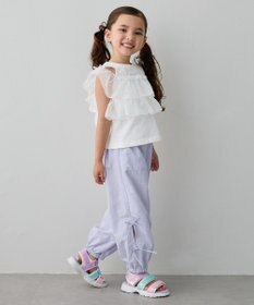 ANY KIDS 【新色追加】3WAY フリルドッキングTシャツ