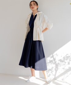 組曲 【セットアップ対応・ウエストゴム仕様】ニュアンスシフォン スカート