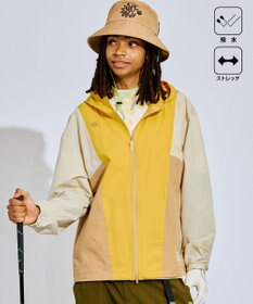 PW CIRCULUS 【撥水加工/ストレッチ】【MEN】カラーブロッキング ブルゾン  ゴルフ