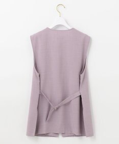 ANY SIS 【セットアップ対応】リネンライク ジレ