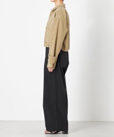 NAVE 【Nave・セットアップ可/洗える/撥水】スパンツイル ショートジャケット