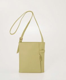 TOPKAPI 【TREASURE TOPKAPI】ベルトデザイン レザー フラット ショルダーバッグ