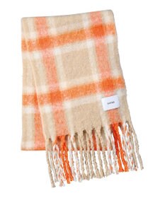 MOONBAT estaa ボリュームマフラー クラシックチェック／手洗い可