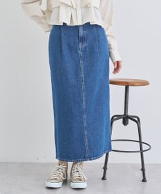 earth music&ecology ナローデニムスカート