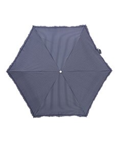 MOONBAT estaa 晴雨兼用 折りたたみ傘 ストライプ 日傘 遮光 遮熱 UV