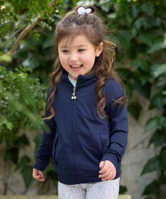 ANY KIDS UVカット リボンパーカー