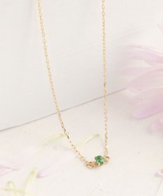 Phoebe 【K10】プチエメラルドブレスレット/5月誕生石/天然石