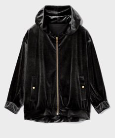 GRACE CONTINENTAL トリアセベロアフーディー