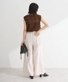 Green Parks ・ＳＵＧＡＲ　ＳＰＯＯＮ　フリルレースノースリーブ