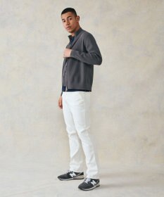 J.PRESS MEN 【High twist links】フルジップカーディガン