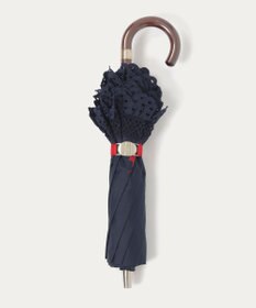 MOONBAT 【遮光/晴雨兼用日傘】POLO RALPH LAUREN(ポロ ラルフローレン) エンブフリル 折りたたみ傘 楽折 遮熱 UV