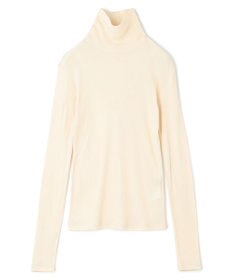 uncrave アルビニスタシフォンテレコ ハイネックカットソー（uncrave STANDARD）