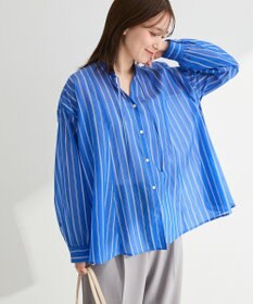 Green Parks フレアラインスキッパーブラウス