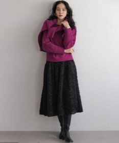 組曲 S ウールカシミヤミックス ロールネックニット