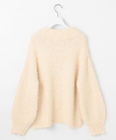 ANY SIS 【洗える】リボンヤーンミックス ニット