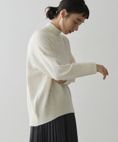 AMERICAN HOLIC モックネックコクーンニットプルオーバー