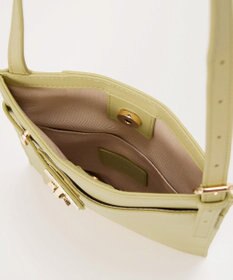 TOPKAPI 【TREASURE TOPKAPI】ベルトデザイン レザー フラット ショルダーバッグ