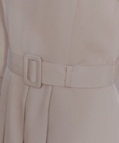 Tiaclasse 【3WAY】リボンブローチ＆ベルト付きフレアワンピース