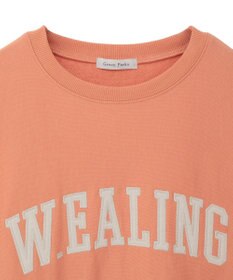 Green Parks 刺しゅうロゴ裏毛プルオーバー