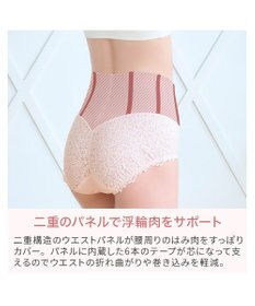 BRADELIS New York 【カヤビューティーラボ】レーシーハイウエストショーツ25 深め ハイウエスト お腹すっきり 補正 補整下着