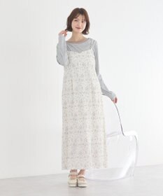 earth music&ecology レイヤード風テレコプルオーバー