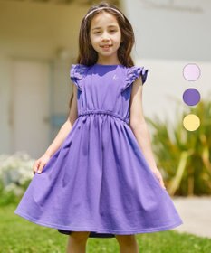 組曲 KIDS 【150-160cm】ビーチコーミングスカラップ ワンピース