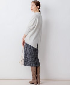 組曲 【8色展開・WEB限定】ウールカシミヤミックス ハイネック ニット