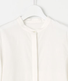 23区 【Indian Factory】コットンポプリン タックディテール チュニックブラウス