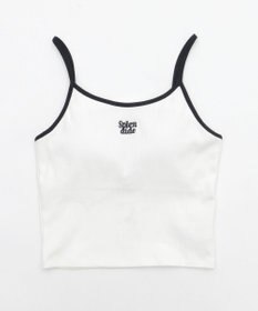 WEGO 【カップ付きインナー】ワンポイント刺繍キャミ