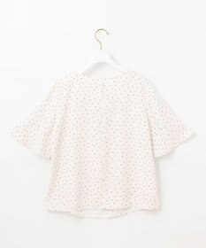 ANY SIS L 【洗える】ラッフルフレアビジュー ブラウス