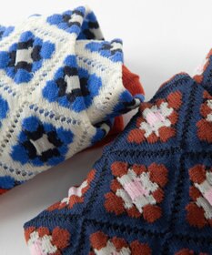 TRICOTE シアーモザイクタイルソックス