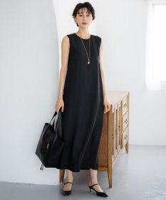 23区 S 【一部店舗限定/UVカット/洗える】ライトウェイトツイル ケープ付き ワンピース