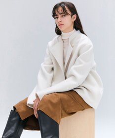 BEIGE， CISCO / フェイクスエードIラインスカート