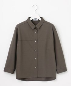 J.PRESS LADIES L 【冷房対策に】タイプライターライクジャージー シャツ カットソー